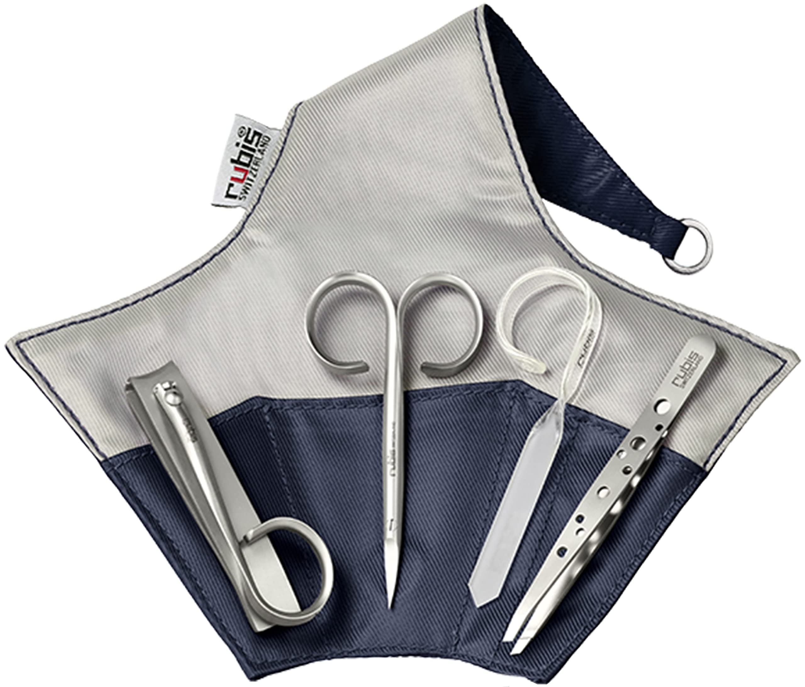 

Rubis Travel Set Minuit Gray/Blue [набор из 4 предметов] [Авторизованный продукт] серебряный