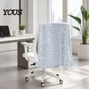 Playful Design Blanket Polka Dots Nap Blanket, Double-Sided Flannel Lightweight And Breathable Air Conditioner for Office Dorm Home, Soft Cozy