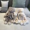 Peluche Coniglio Lop Carino Morbido Peluche Bambola Coniglietto con Orecchie Lunghe Divertente Compagno per il Sonno del Bambino Delicata Decorazione per la Casa Regali per Bambini