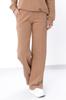 Women’s Cozy Sweatshirt & Wide-Leg Pants Set – Relaxed Fit & Tailored Details, Winter, 3399-140 HC