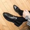 New Italian Handmade Leather Fashion Formal Loafers For Men Slip-ons Mens Casual Shoes Quality Moccasin Men's Business Flats