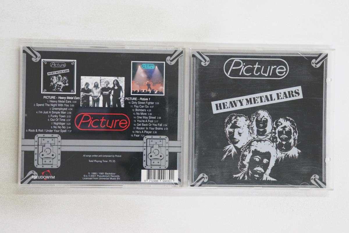 

CD PICTURE - Heavy Metal Ears / Picture I CDP1075DD PSEUDONYM 2001 Europe Rock Used