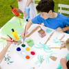 20 Pcs White Plastic Paint Palette 6 Well Watercolor Palette Rectangular Paint Tray Paint Mixing Palette