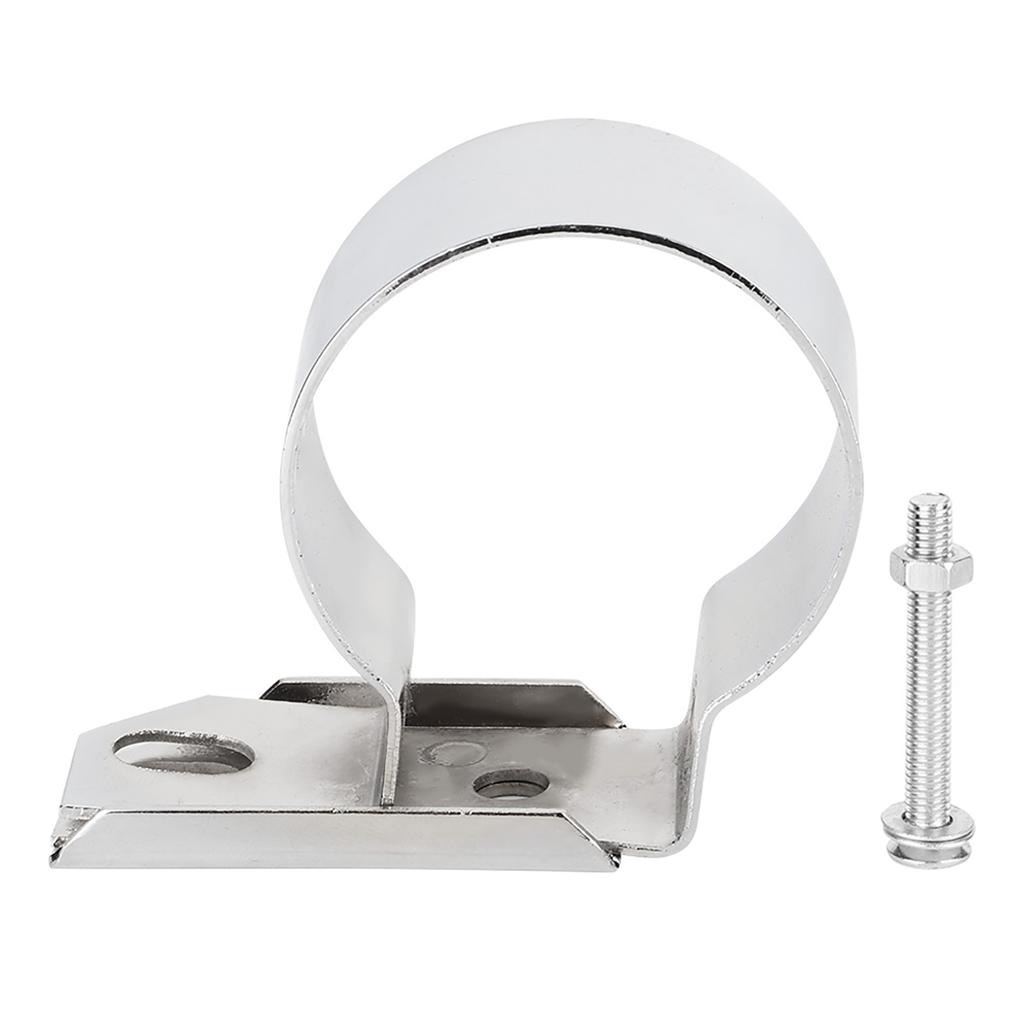 Metal Ignition Coil Mount Bracket Fit for Ford Mustang F150(ChromE Plated Silver)