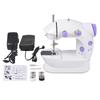 WENMILY Portable Sewing Machine Mini Home 2-Thread 2-Speed, Compact Electric Sewing Machine for Beginners (DIY) with Japanese Instruction Manual