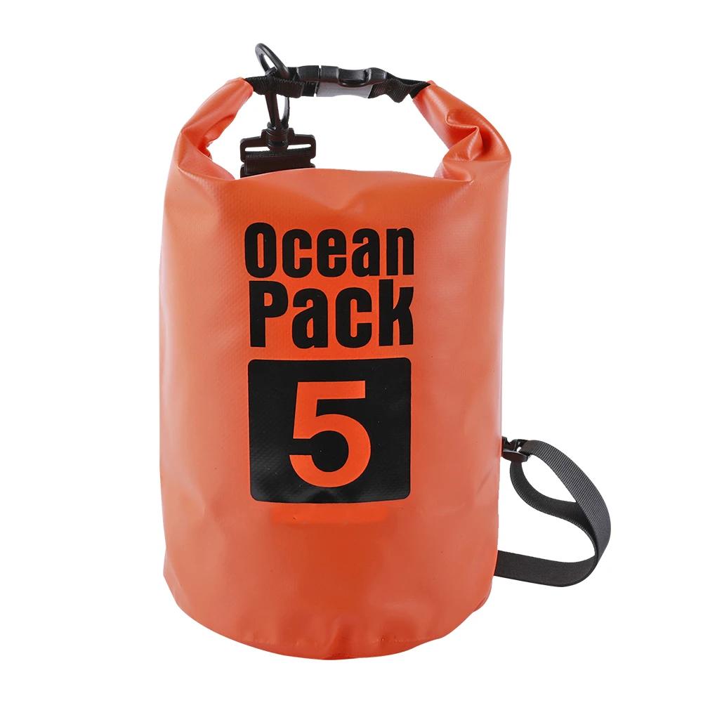 2L/3L/5L/10L/15L Waterproof Dry Bag Storage Outdoor Swimming Kayak River Hiking Float Sailing Canoe Diving Compression Backpack