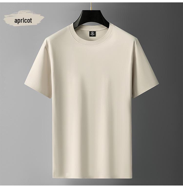 Herren Locker Baumwolle Kurzarm Sommer T-Shirt