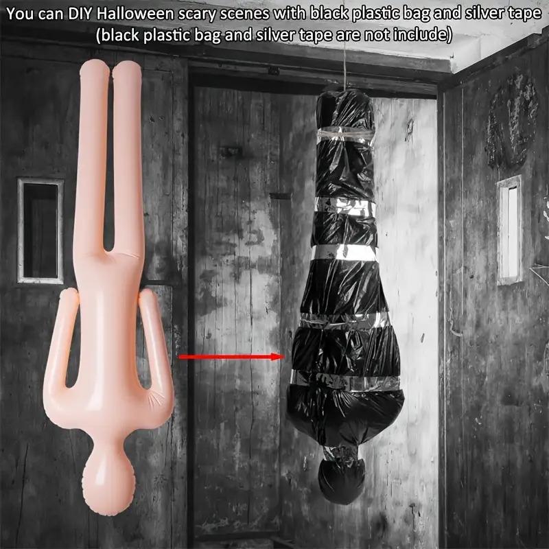 1PCS Full Size Inflatable Body Mannequin PVC Inflatable Mannequin Cosplay 4.9ft Halloween Costume Prop Inflatable Decoration