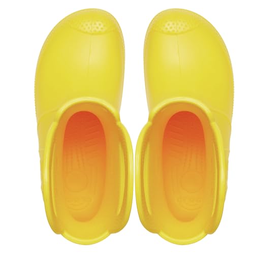 Crocs Handle It Rain Boots, Kids, Yellow, 19cm
