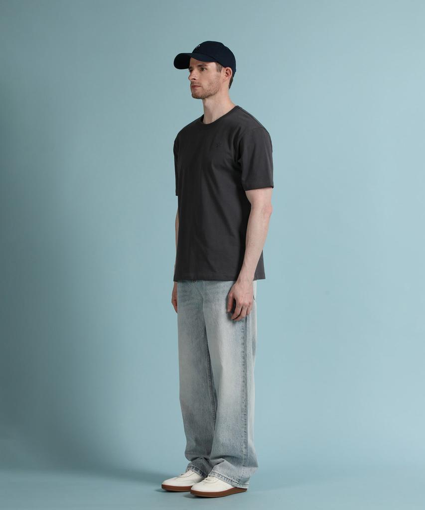 PANICALE Charcoal Logo Short Sleeve T-Shirt (Type B)