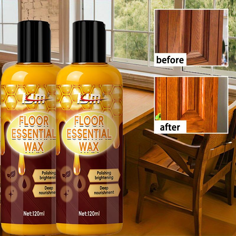 Natural Beeswax Restoration and Care Cream for Wooden Objects, Suitable forFloors,Countertops, Doors and Windows