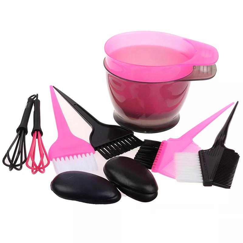 5PCS 5Pcs/Set Hair Colouring Brush and Bowl Set Bleaching Dye Kit Beauty Comb High Quality Durable Materials Easy To Use