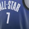 Jordan SS23 All-Star Weekend Embroidered Gradient Basketball Jersey, Durant #7 Men Tops Blue DX6326-506