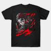 Demon Slayer Daring Duels Animation Derivatives Kamado Tanjirou Printing T-shirt Men's 2025 Summer Fashion Oversized Streetwear