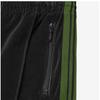 NeedleS Herren S Samt Schmale Trainingshose Lange Hose C Schwarz Rw325