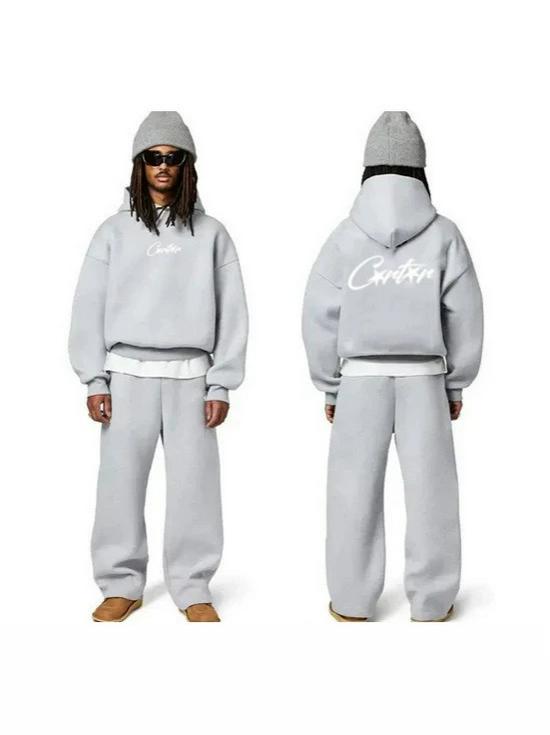 Totenkopfinsel Hoodie & Jogginghosen Set: Trendiger lässiger Stil zum Vatertag
