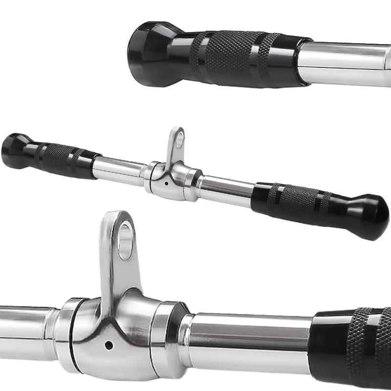 Straight Bar For Atlas Pulley, Rotating Handle, 50Cm