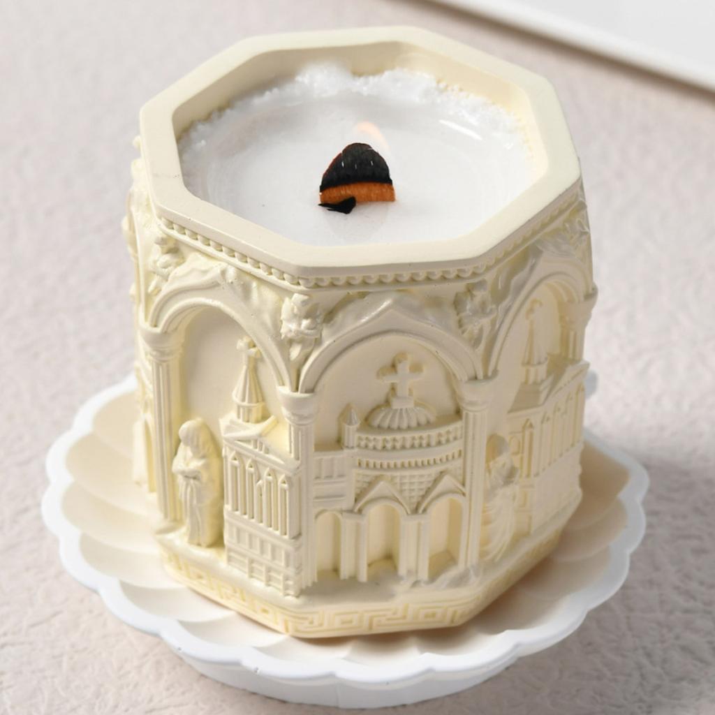 Reusable Nordic Styles Flexible Silicone Craft Mould for Plaster Castes Resin Jewelry and Decorative Storage Solution
