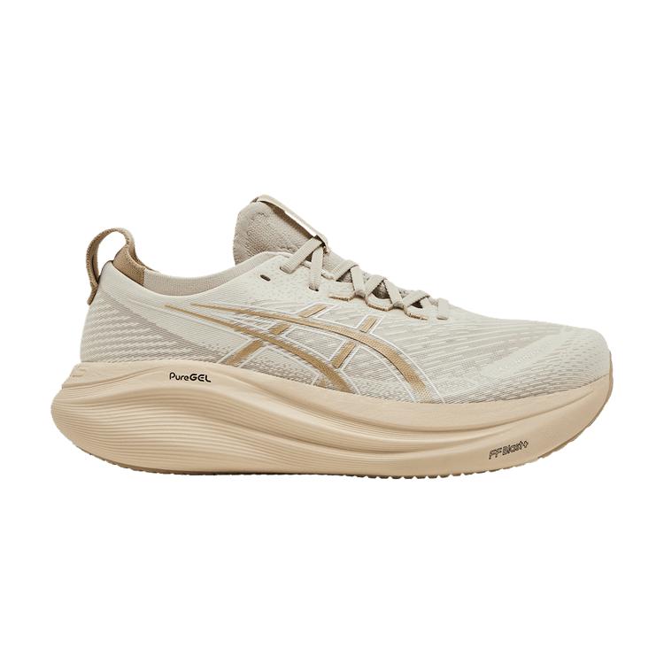 

Мужские кроссовки ASICS Gel Nimbus 27 Birch Cream Feather-Grey 1011C096-200 41.5