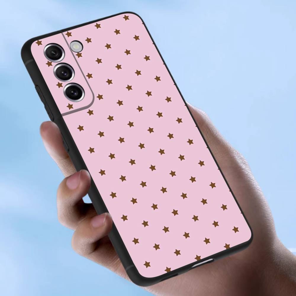 

Уникальный летний дофаминовый пятиконечный чехол для Samsung Galaxy Case S25 S23 S22 S21 S30 S20 S10 Ultra Plus FE ТПУ мягкая крышка Samsung S20lite 5G