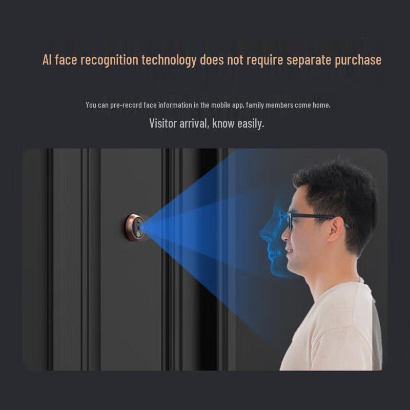 Ezviz DP2S Smart Video Door Peephole with 256GB Card (CN version)