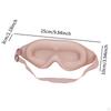Sleep Mask 3D Contoured Cup Sleeping with Adjustable Strap Soft Breathable Eye for