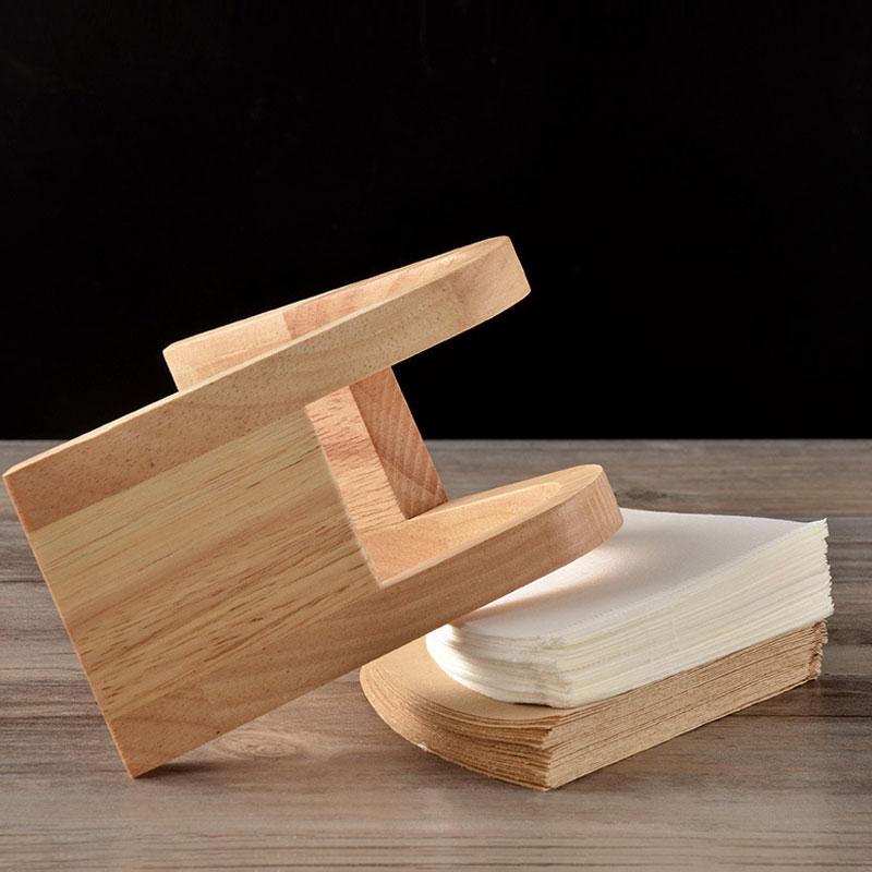 Coffee Filter Holder Hand Drip Coffee Filter Paper Dispenser Storage Stand