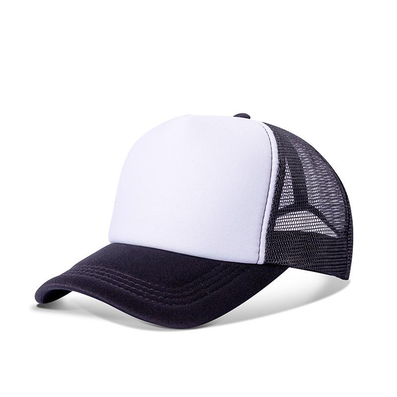 Casquette de baseball en mesh respirant avec design à visière de canard pour la protection solaire - Logo personnalisé disponible