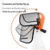 Yingtu Head-mounted Lawnmower Safety Face Shield