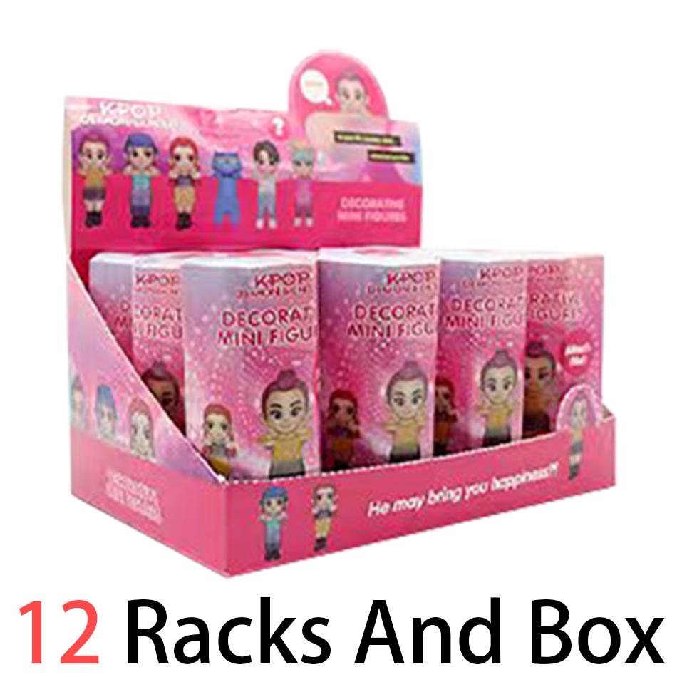 Anime Kpop Dämonenjagd Blindbox-Serie Figur Tiger Figur Spielzeug Schreibtischdekoration Statuen Ornament Halloween/Weihnachten Kindergeschenke