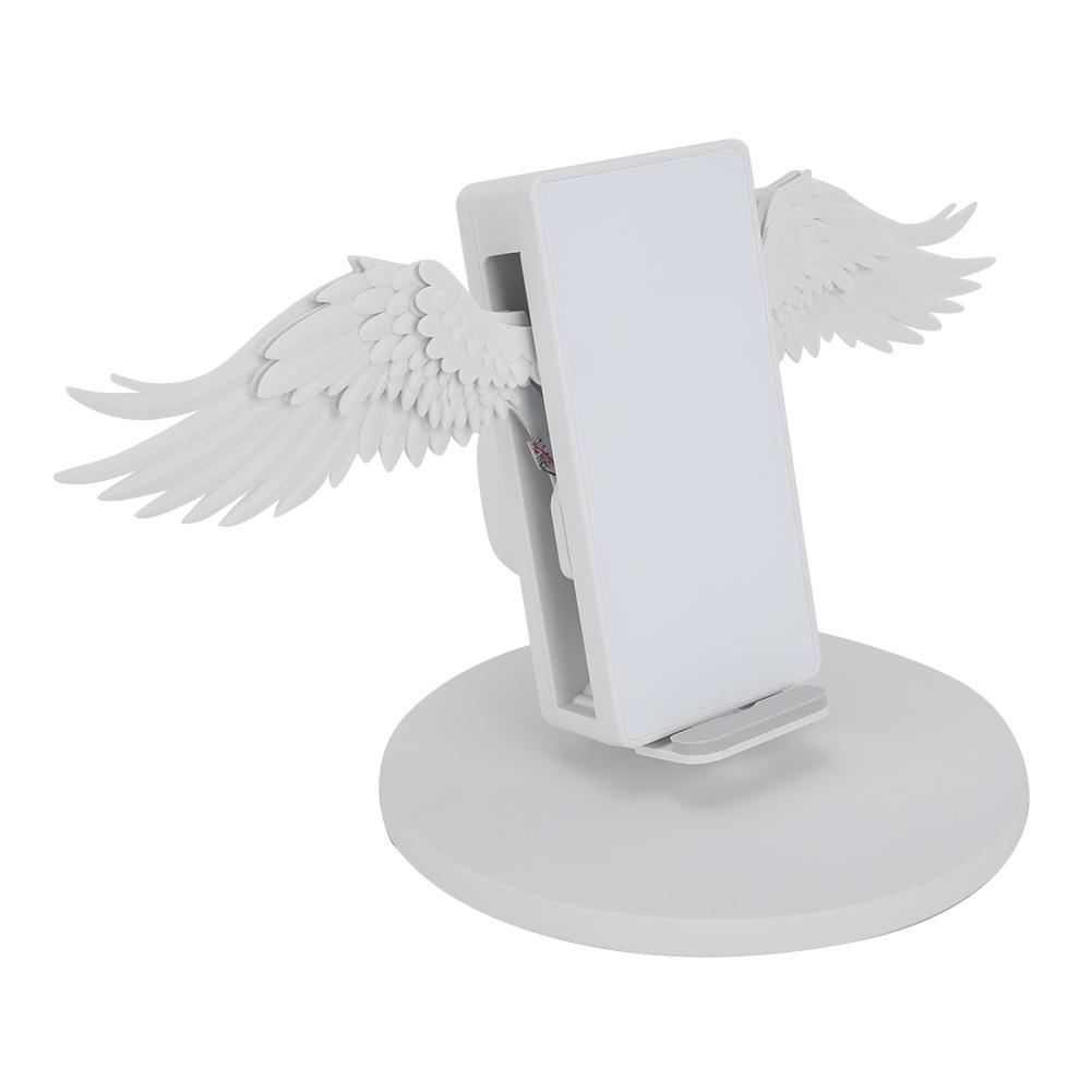 

USB беспроводная зарядная стойка Angel WingStyle TypeC порт для автомобиля и дома