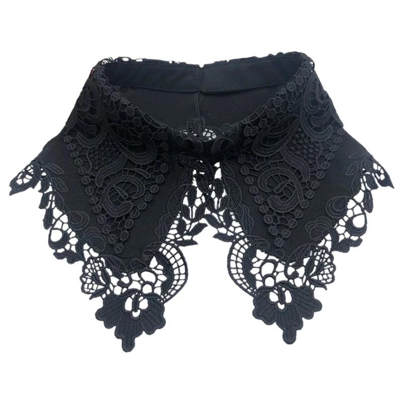 Lady Women Detachable Shirt Fake Collar Fashion Neckwear Clothing Accessories Drop Shipping Wholesale
