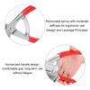 Alloy Canvas Stretching Pliers Spring Handle for Stretcher Bars Artist Framing Tool 12CM Width Red Shank Oil Painting Tool