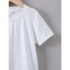 European Size Childrens Crew Neck Short Sleeved T Shirt with Tiger Bubble Blowing Pattern