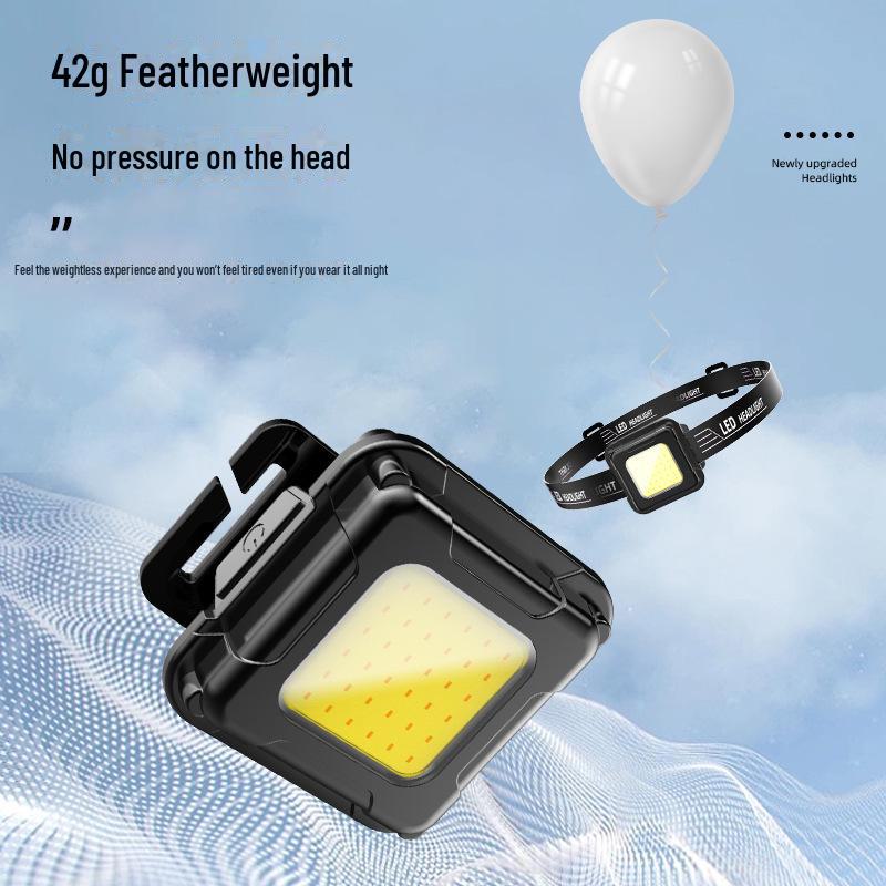 High-Brightness Rechargeable Headlamp for Night Fishing and Outdoor Activities