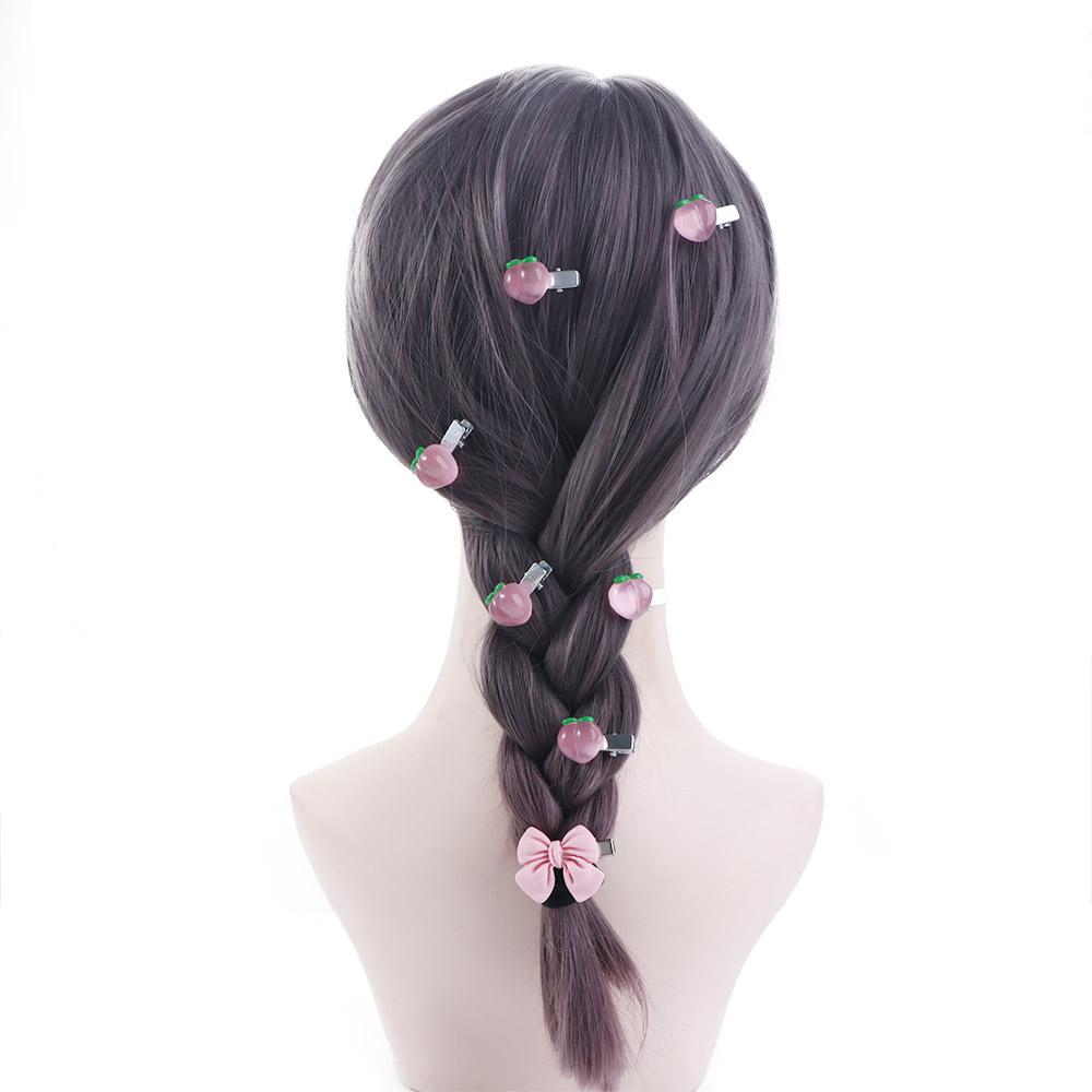 Peach Fashion Design Women Hair Accessories Duckbill Clip Small Side Clip Korean Style Hair Clip