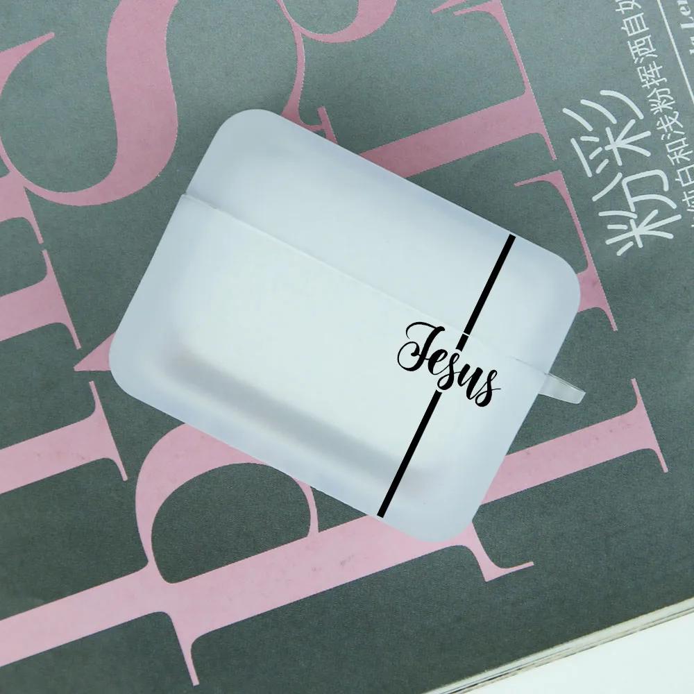 

Christian Religious Faith Jesus Case for Airpod 4th 2 3rd Pro Earphone Case for Airpod 2 Soft Clear Cover Bags Accessories Skin Airpods 3rd