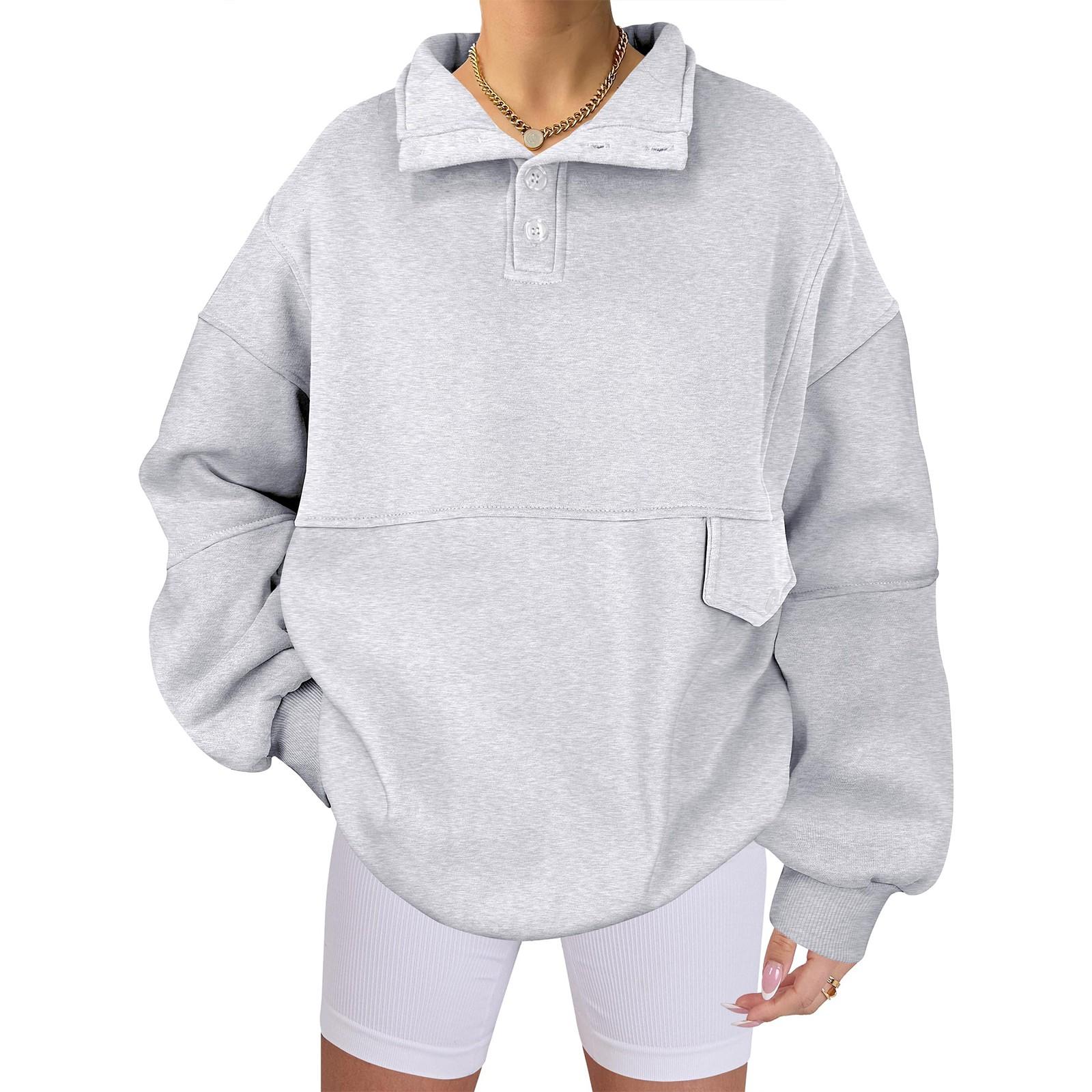 

Женские толстовки, пуловеры с длинным рукавом и V-образным вырезом, толстовки, топы, осенняя одежда S