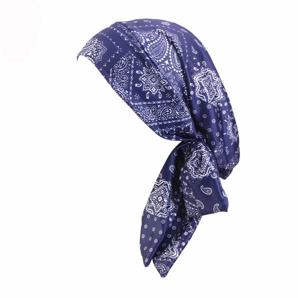 Bohemia Wind Cotton Hat Bandana Casual Chemotherapy Hat Sleep Caps Beanies Headwrap  Women National