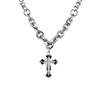 Equator Cross Necklace Men's Tide Hip Hop Premium Tide Brand Versatile Pendant Niche Design Accessories