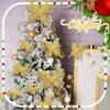 5/10Pcs Glitter Butterflies Christmas Decoration Xmas Tree Sparkling Butterflies Hanging Ornaments Home Decor New Year 2026 Gift