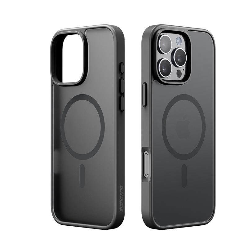 Applicable Magnetic Skin-Feel Protective Case for Apple iPhone 16e - Frosted Back Cover.