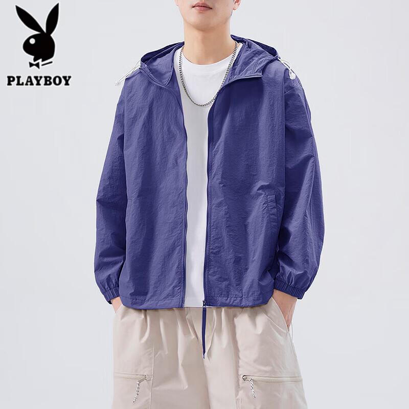 PLAYBOY Men s Ice Silk UPF50+ Sun Protection Jacket 2XL