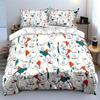 Abstract Faces Pattern Bedding Bedding Duvet Cover Set Duvet Cover Pillowcases (1 * Duvet Cover 2 * Pillowcases, without duvet insert)