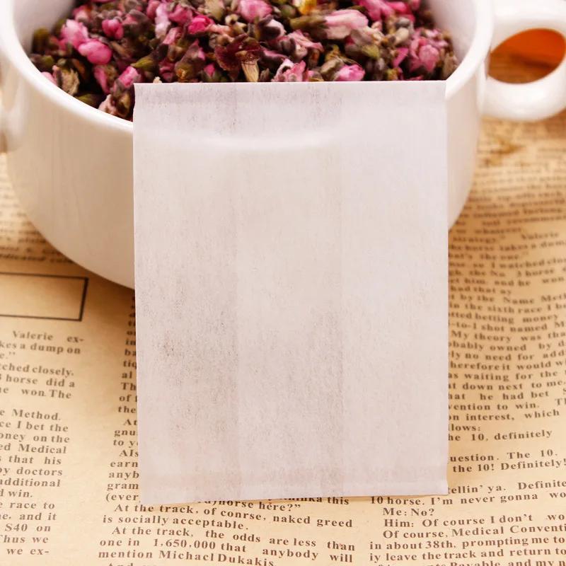 100pcs Disposable Tea Bags with Disposable Filters, Including Flip Sealed Empty Tea Bags and Vanilla Pine Tea Bags