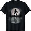 Werewolf Under A Full Moon Howling Tee Scary T-Shirt
