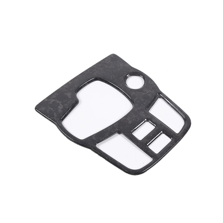 For 2013 To 2022 Jaguar F Type Carbon Fiber Interior Accessories Forged Carbon Central Control Gear Shift Panel Decorative Frame