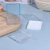 1Pc Double Layer Press On Nail Tips Box Blue/White/Transparent Nail Storage Display Case For Personal & Salon Use