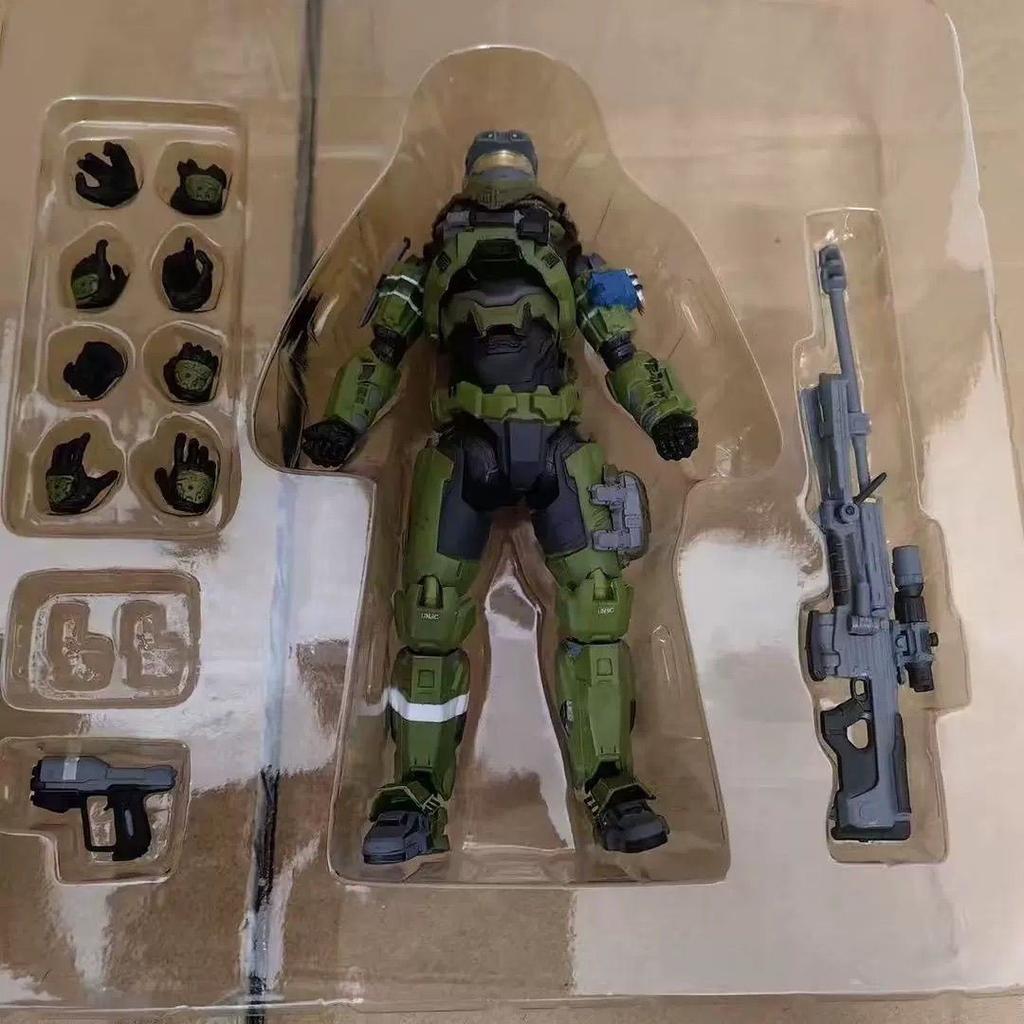 NUOVO 1/12 Figure Nobile Sei JUN A266 Terzo Ufficiale action figure anime Halo:Figurina Reach Decorazione Stanza all'ingrosso Regalo Per Bambini