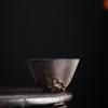 Gilt Rust Glaze Tea Cup Coarse Pottery Tea Cup Master Cup Ceramic Cup New Chinese Mountain Cup